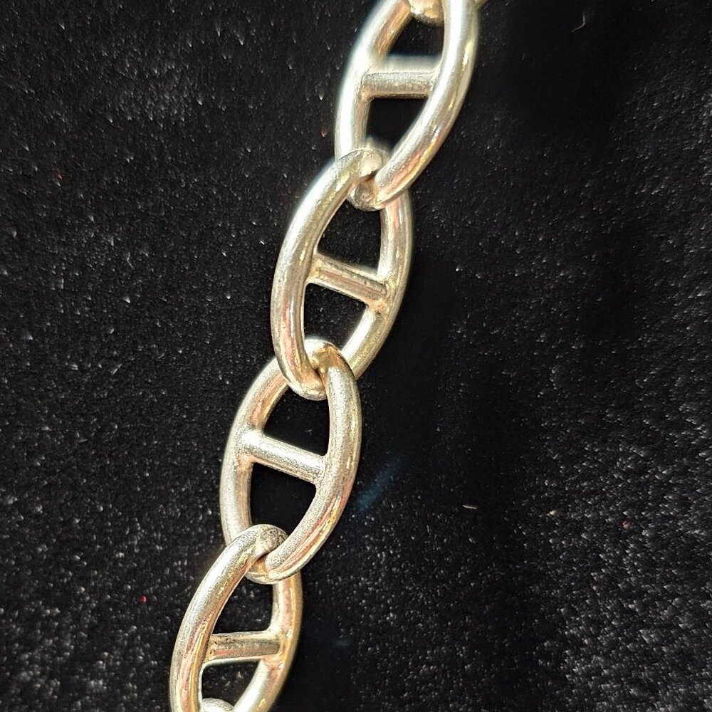 Milor Italy 925 Sterling Silver 36” Heavy Statement Chain Necklace 98g - Picture 3 of 8